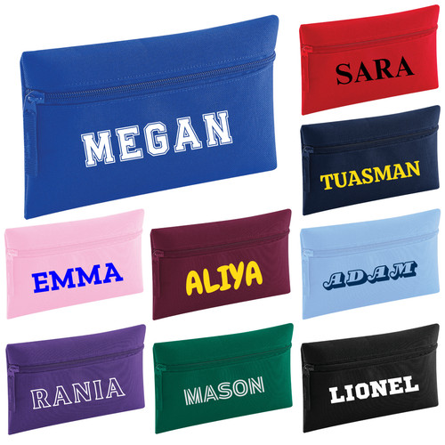 Personalised named pencil case - named,