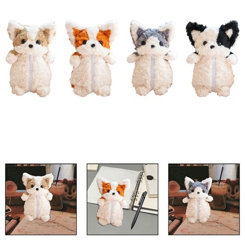 Plush pencil case - makeup, pouch