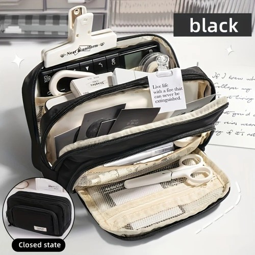 Pencil pouch portable - pouch,