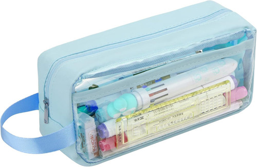 Clear pencil case - clear,