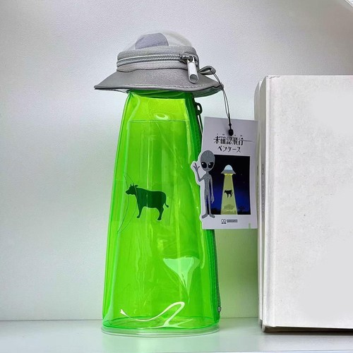 Pencil case alien spaceship - alien,