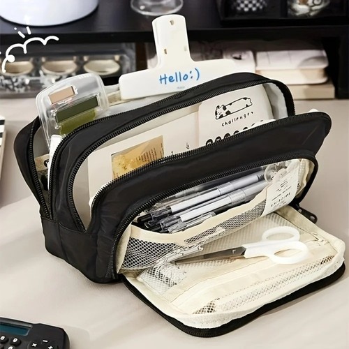 Large capacity pencil case - capacity,