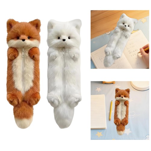 Plush case storage pouch - plush,