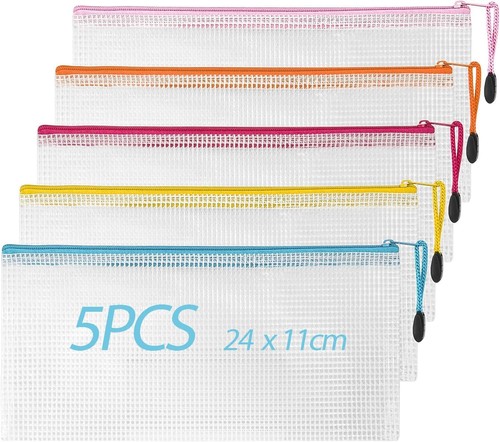 Clear pencil case - pencil, plastic