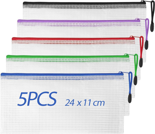 Clear pencil case plastic - clear,