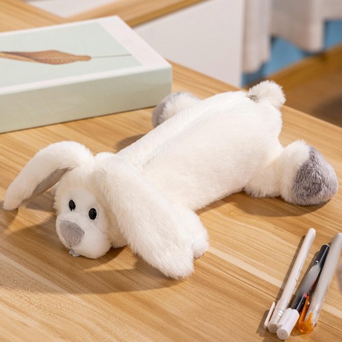 Plush pencil case pens holder - plush,