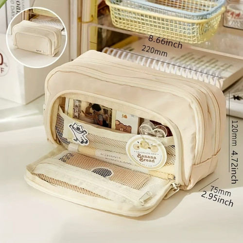 Large capacity pencil case - large,