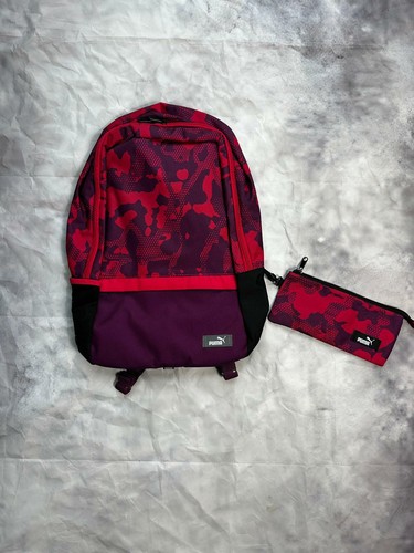 Puma backpack and - and, pencil