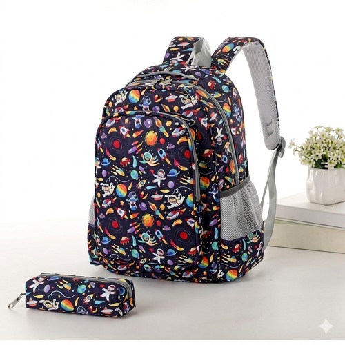 Space backpack school bag