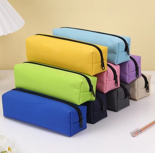 Solid color pencil case - solid,