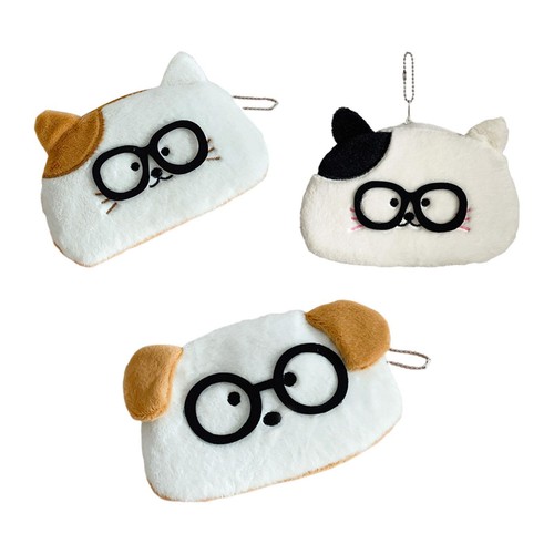 Plush pencil case makeup - case, pouch