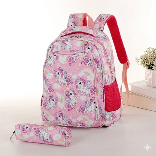 Unicorn backpack school bag - unicorn,